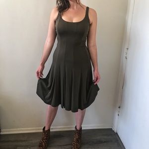Olive Green Lauren Ralph Lauren Casual Dress